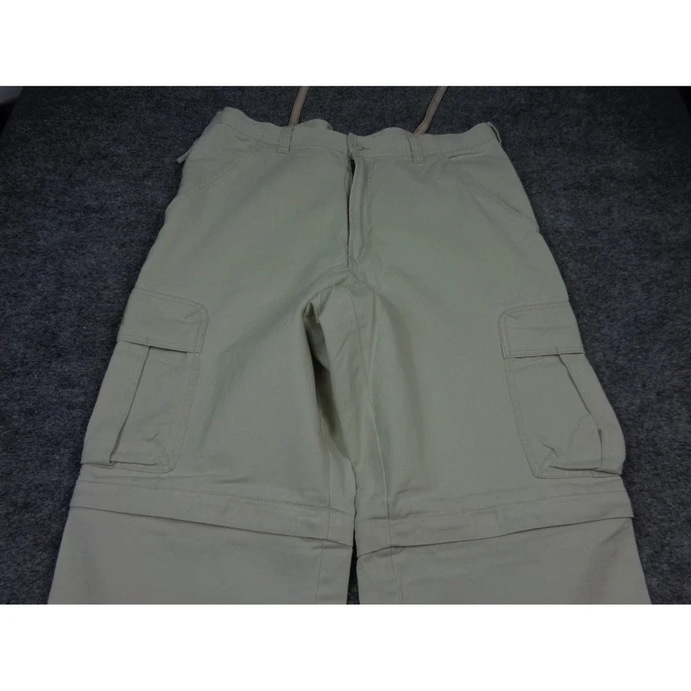 Vintage Lee Pipes Y2K  Zip Off Cargo Pants 36x32 Baggy Skater Rare